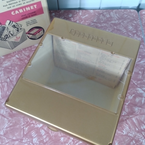 vintage CookIndex, recipe box Jehanne benoit french version - Picture 4 of 6
